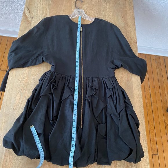 ZAIKO MURAOKA Vintage Bubble Skirt Dress MED Aughts Retro Y2K Balloon 80’s 90’s - Picture 8 of 16